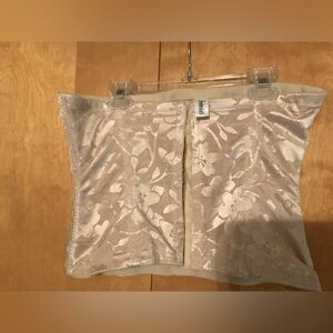 Fredericks Nude Waist Cincher Corset Sz L